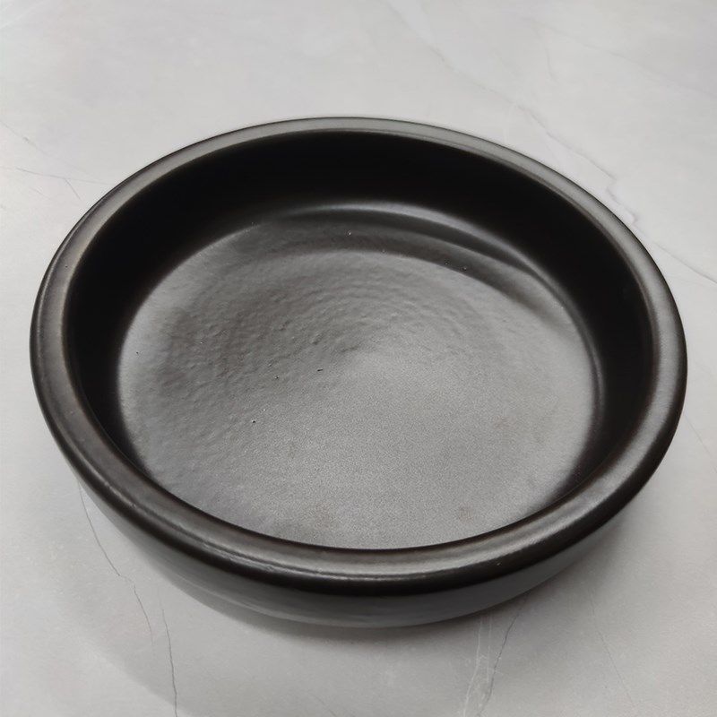 韩式石锅拌饭鸡蛋盘耐高温干烧陶瓷锅烤箱家用商用锅米村拌饭锅