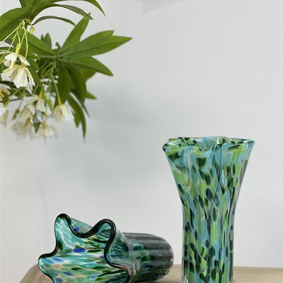 炫彩鲜亮手工原色料白菜口百搭卧室铃兰瓶