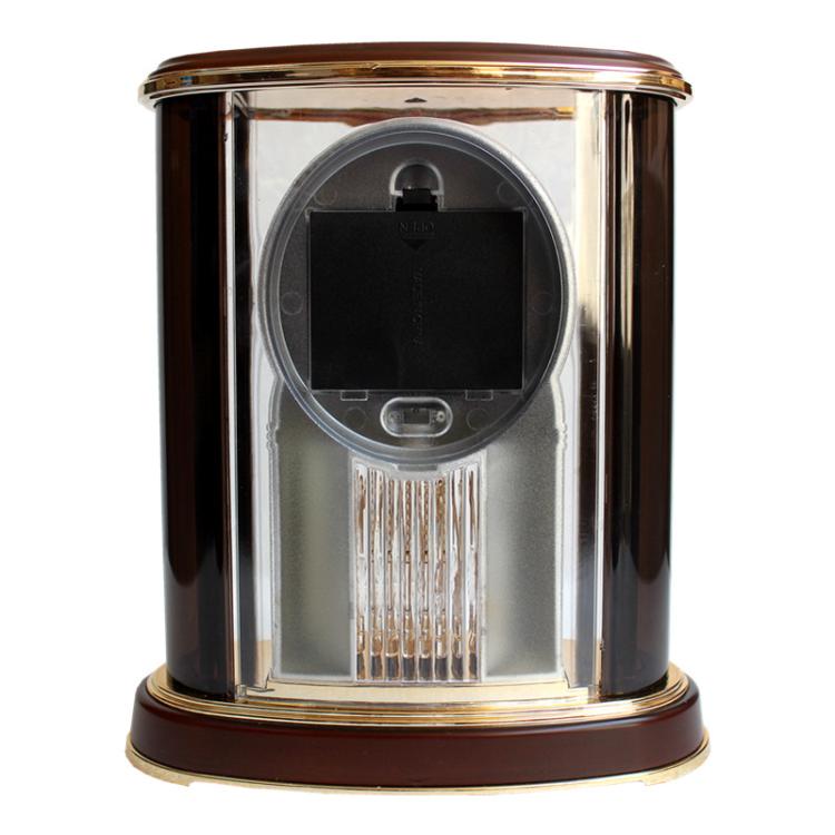 欧式仿古水晶钻台钟客厅家居饰品书房创意小摆件卧室床头静音座钟