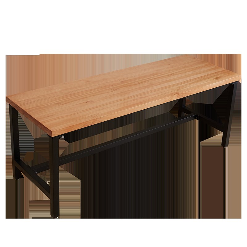 H型设计实木电脑桌台式现代家用书桌卧室学习桌办公桌工作台