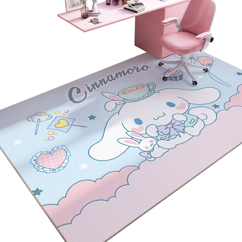 女孩粉色儿童地毯男孩卡通阅读区电脑椅防滑地垫书房卧室床边毯子,居家布艺,转椅地垫,淘宝优惠券,粉丝福利购,淘宝优惠卷