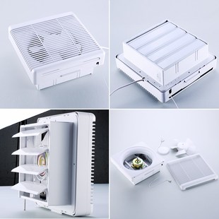 向新风排气扇抽风 百叶送气扇 强力静音厨卫窗式墙壁换气扇