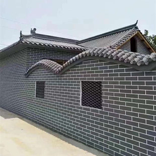 青瓦仿古瓦琉璃瓦古建瓦徽派瓦四合院围墙瓦水泥瓦装饰瓦连锁瓦片