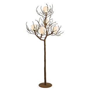 树枝月球落地灯侘寂风客厅沙发旁卧室树干装饰氛围灯民宿设计师款