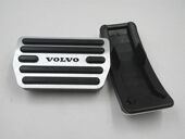 沃尔沃油门刹车踏板改装 防滑金属脚踏板免打