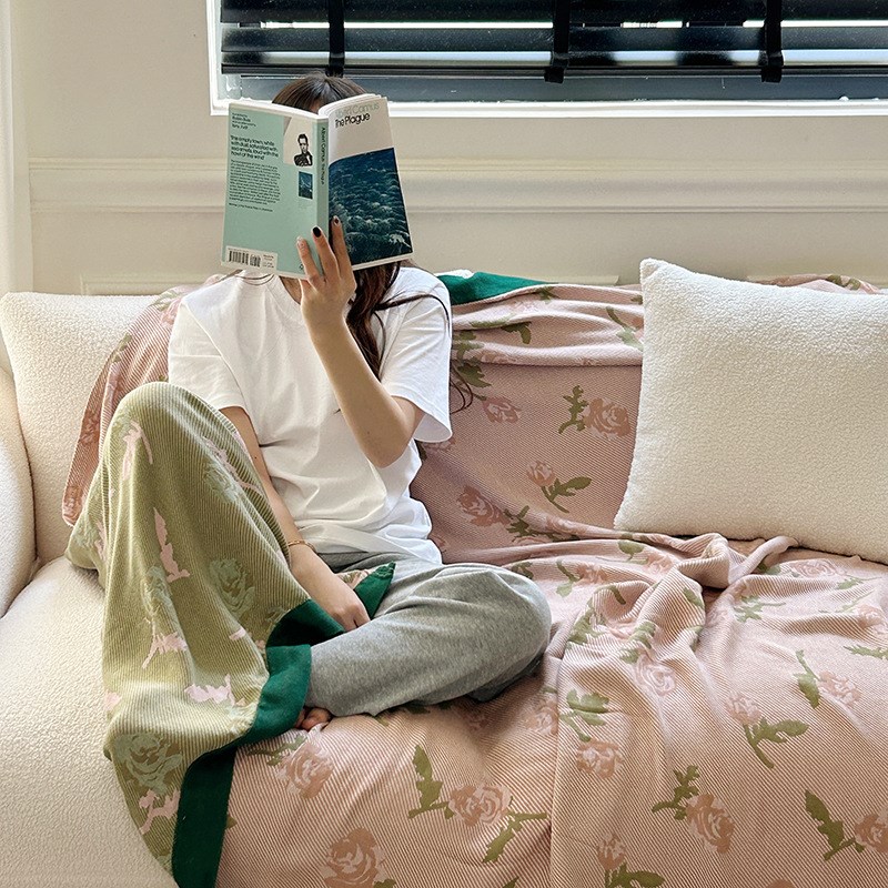 毛巾被夏凉被竹棉层纱布毯子夏季竹纤维冷感薄款空调盖毯可水洗