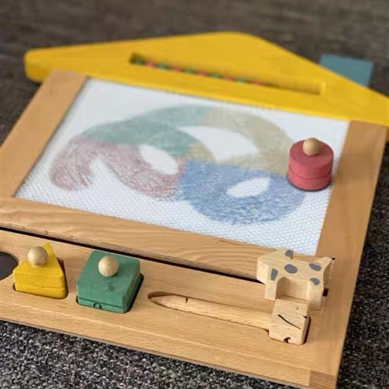 木制儿童画板写字绘画涂色擦除卡通涂鸦画板形状认知,玩具/童车/益智/积木/模型,画板,淘宝优惠券,粉丝福利购,淘宝优惠卷