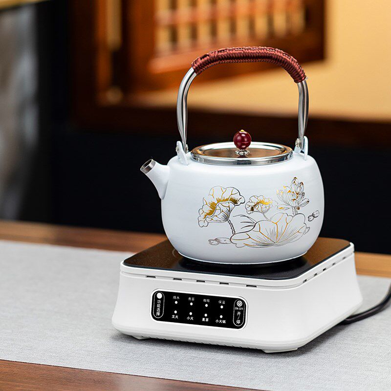 电陶炉煮茶小型煮茶器煮茶炉烧水养生泡茶壶电热炉