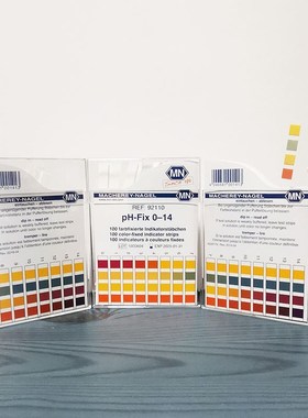 德国MN92110/92111/92120无渗漏pH测试条PH-Fix试纸0-14酸碱检测