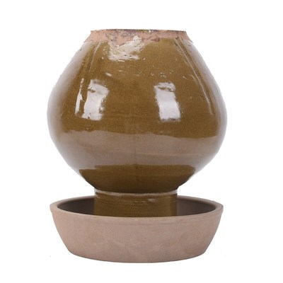 内无釉土陶腌菜大头菜坛子盐菜梅干菜密封罐扑罐倒罐倒坛扑菜坛子