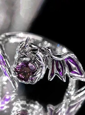 星穹铁道死龙·玻吕刻斯主题印象戒指动漫游戏周边二次元cos指环