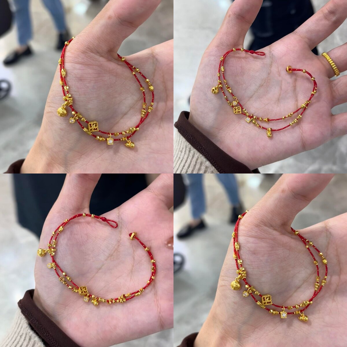 葫芦多宝小红绳手绳本命年招财