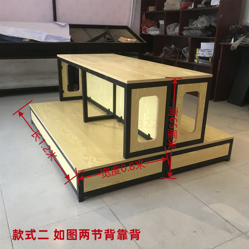 超市米面粮油货架靠墙钢木多层加厚杂粮鸡蛋陈列架南北干货架子