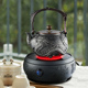 煮茶黑晶炉静音泡茶炉烧水泡茶熬茶电磁炉茶具迷你小电炉煮茶器
