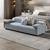 意式 床尾凳卧室极简床前凳床榻现代床边凳长条凳衣帽间沙发凳