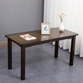 餐桌长方形饭桌儿童学习桌画画写字桌实木桌子小孩桌