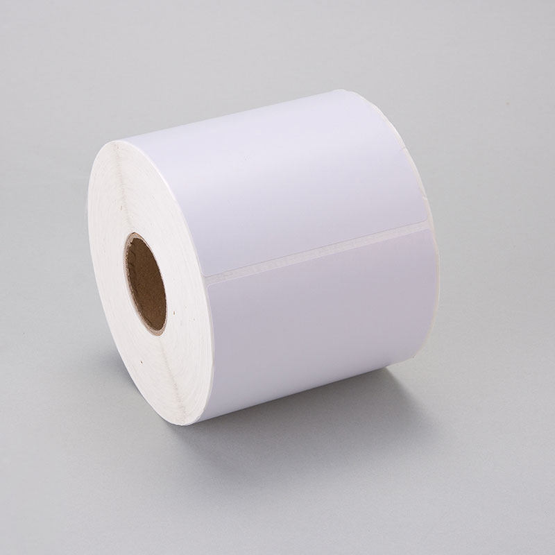 昕维铜版标签纸100*120*400张/100*125不干胶条码打印机铜板纸条