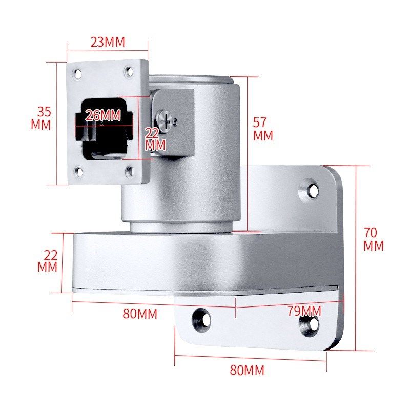 人脸识别门禁机万向壁挂支架多角度调节通用铝合金底座刷脸刷卡机,办公设备/耗材/相关服务,考勤机配件,淘宝优惠券,粉丝福利购,淘宝优惠卷