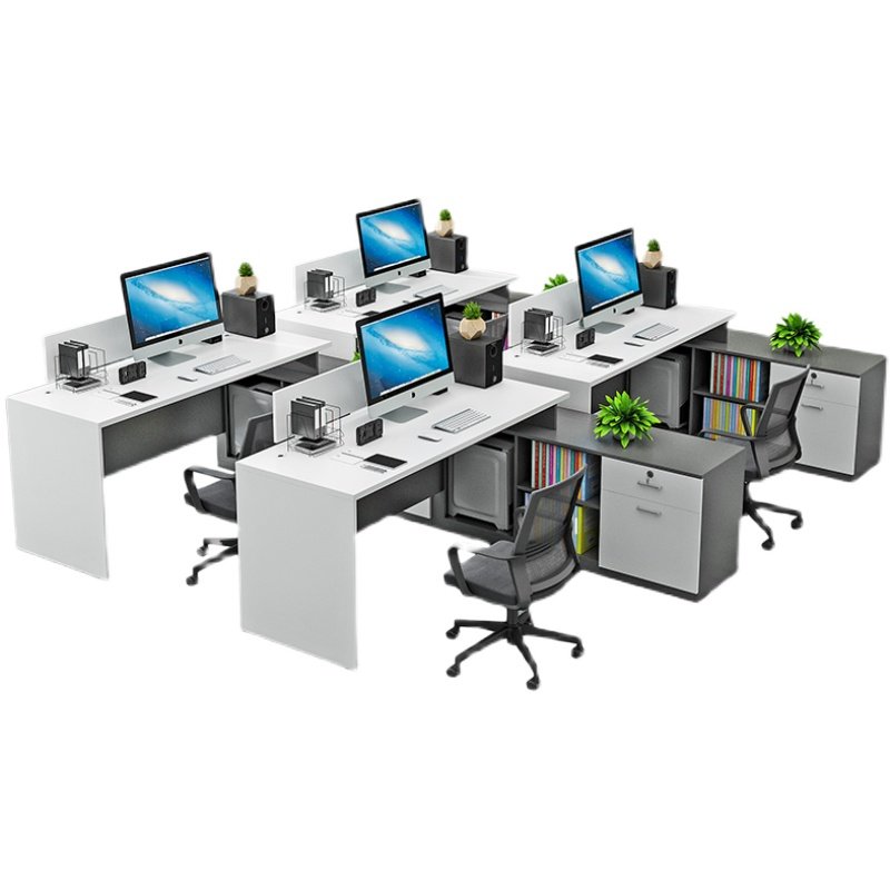 职员办公桌现代l型屏风财务卡座办公室电脑办公桌椅人位,商业/办公家具,办公电脑桌,淘宝优惠券,粉丝福利购,淘宝优惠卷