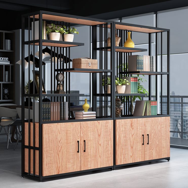墙工业风餐厅铁艺装饰花办公室隔断柜架置物架玄关隔断展示架屏风