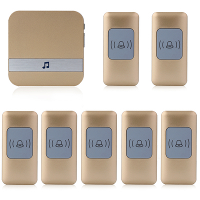 超远距离门铃七八拖一酒店棋牌室会所电子呼叫器区分铃声