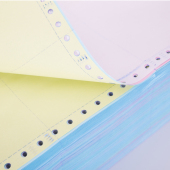 欣乐打印纸压感纸针式 一二三四五二等分三等分单据