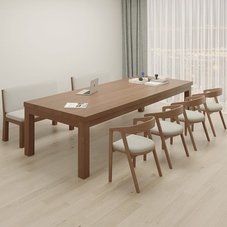 客厅茶桌椅组合书桌休闲2022实木学习桌大区新款多工作台长桌子人