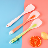 珐琅锅粉色软硅胶铲耐温粘锅用铲子沙拉勺煎炒菜料理分菜铲勺