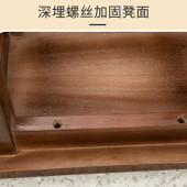 商用实木方凳木头四方餐饮学校工厂车间餐桌实木