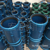 铸铁抢修接哈夫节快速抱箍补漏卡子水管堵漏器夹板哈弗接管卡