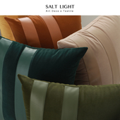 丝绒皮拼接抱枕沙发靠垫客厅卧室靠枕靠背拆洗办公室腰枕