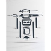 9款 饰 大众途安膜中控导航膜排挡保护膜膜改装