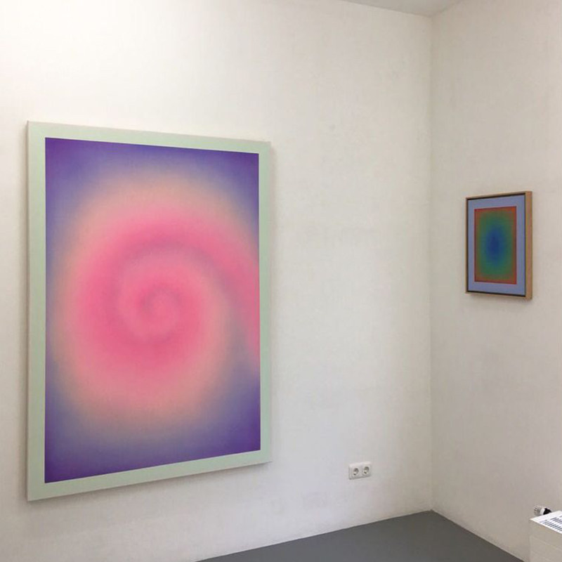 扎染抽象客厅装饰画个性沙发背景墙画大幅竖玄关挂画艺术落地画