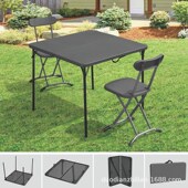 桌塑料聚丙烯桌子便携宿舍餐桌吸塑小方桌四方牌桌