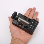 文玩夹床迷你雕刻固定夹具 小型微雕平口钳小台钳 核雕工作台