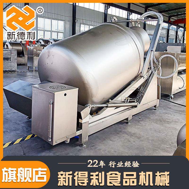 锈钢胸肉真空滚揉不机全自动预菜腌制机鸡大型商用牛制NH肉腌制设