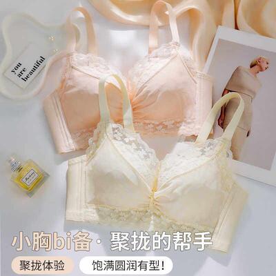 2026新款加厚内衣女小胸显大聚拢加厚平胸专用收副乳防下垂文胸罩