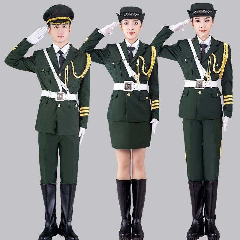 仪仗队服装中小学生国旗班护卫队服升旗手护旗队学校军乐团队演出