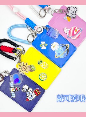 Glxy卡皮质挂脖子银行证件饭卡公交车校园卡工牌门禁学生卡牌