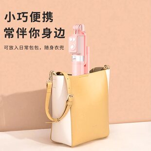 N柏古森手支架拍照录视频自拍杆补光美白三脚架