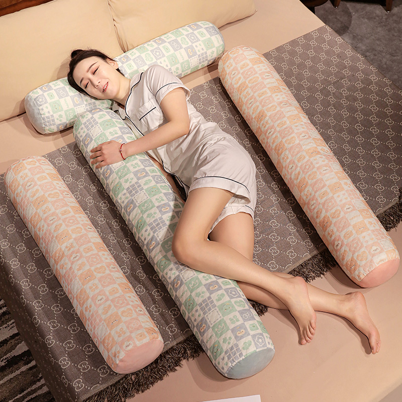 冰豆豆长条抱枕女生睡觉床上侧睡夹腿枕头孕妇靠枕男生款床头靠垫