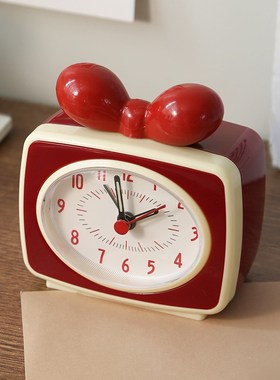 复古intge风韩式卧室款闹钟电子时钟大音量in