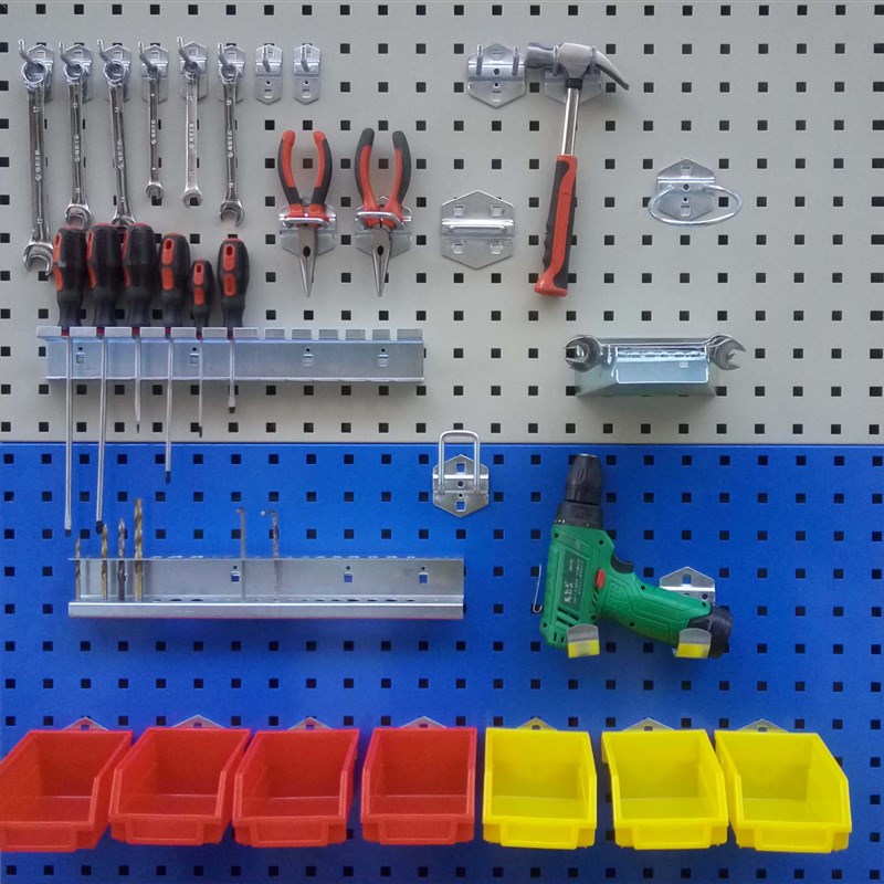 车间维修工具架工具墙挂板上墙货架挂钩五金产品展示架工具挂架