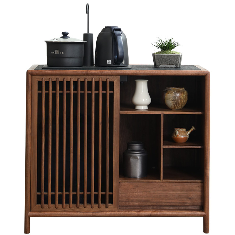 璞木新茶水柜实木白蜡木茶水台下置水桶茶边柜烧水柜,住宅家具,餐边柜,淘宝优惠券,粉丝福利购,淘宝优惠卷