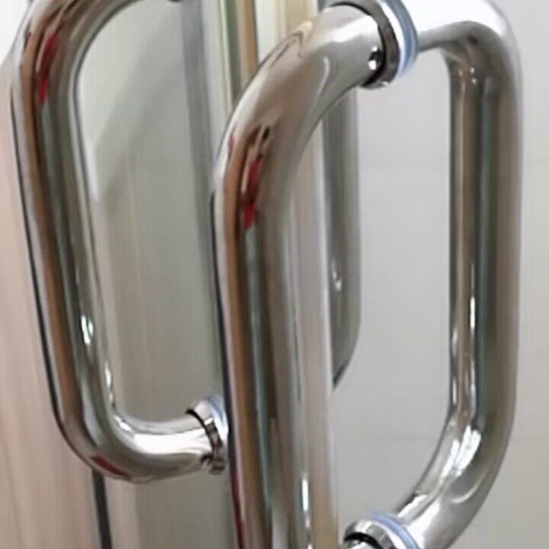 卫生间把手玻璃门把手玻璃推拉淋浴房对装酒店扶手孔距O型浴室