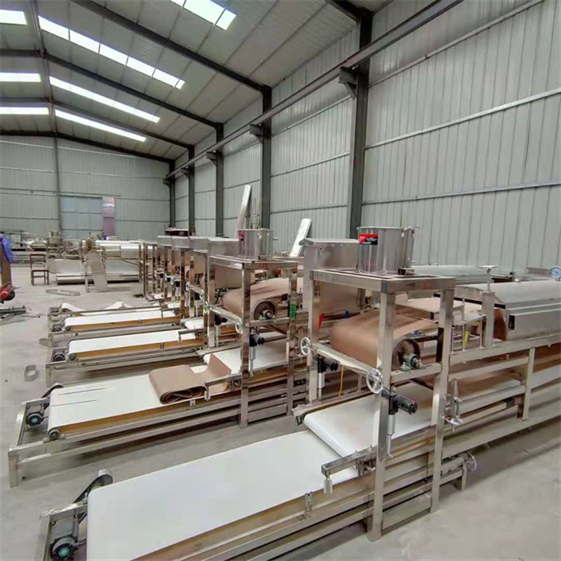 全自动红薯粉皮机 凉皮机 河粉机米皮机粉皮烘干设备苕皮机拉皮机