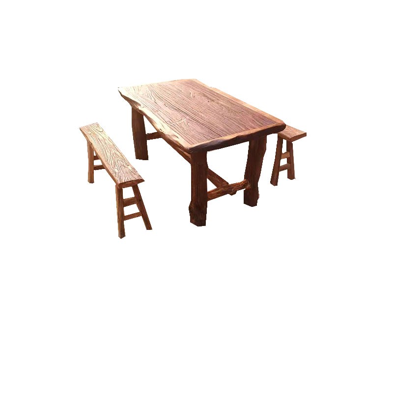 老榆木门板吧台榆木板实木复古怀旧风化木老木老门板茶台茶桌