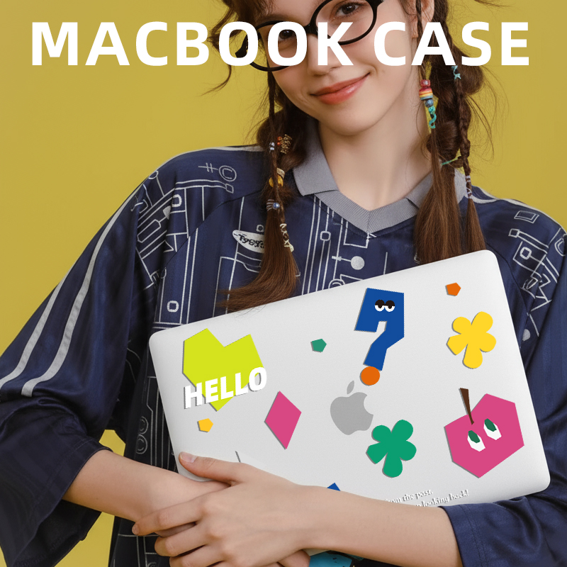 适用macbook保护壳M4苹果笔记本电脑保护套M3华为matebook14外壳M2超薄xpro可爱macbookair软壳macbookpro14