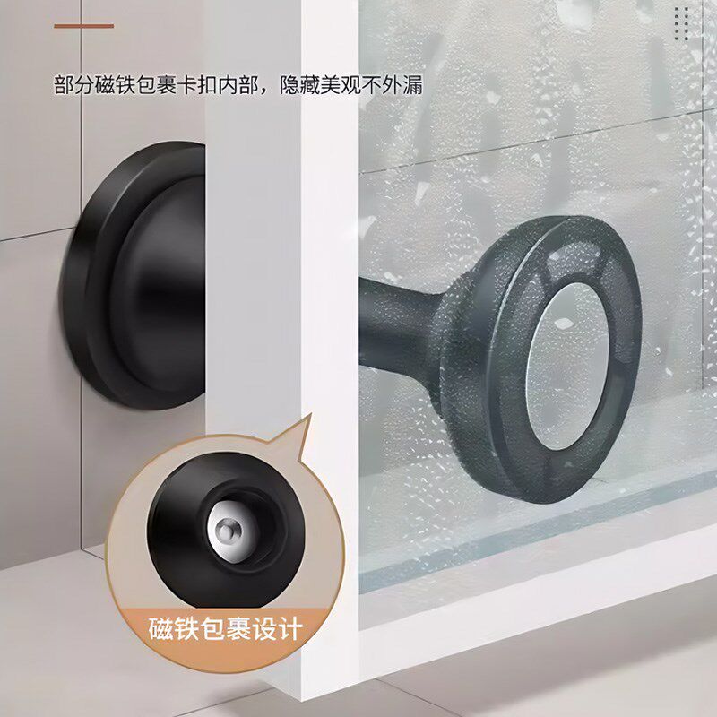 硅胶门吸免打防撞房门挡器大门阻门后静音强磁铁厕所
