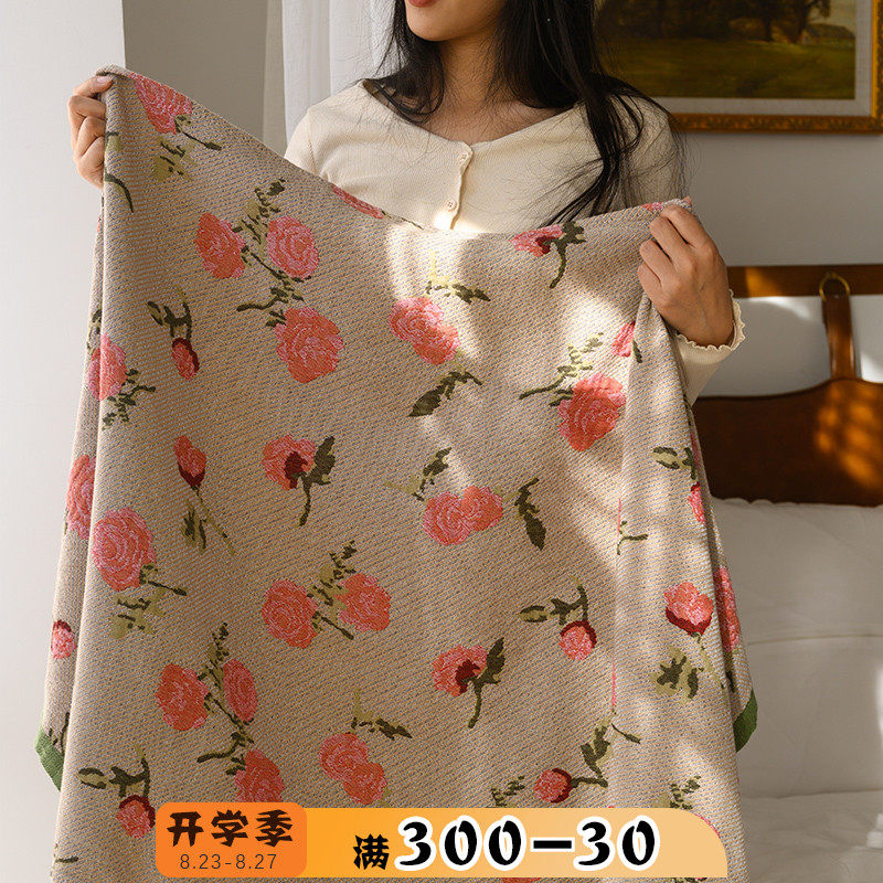 玫瑰纱布浴巾女夏季款全裹巾层盖巾洗澡毛巾柔软